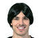 MENS MIDDLE PART WIG (BLACK)